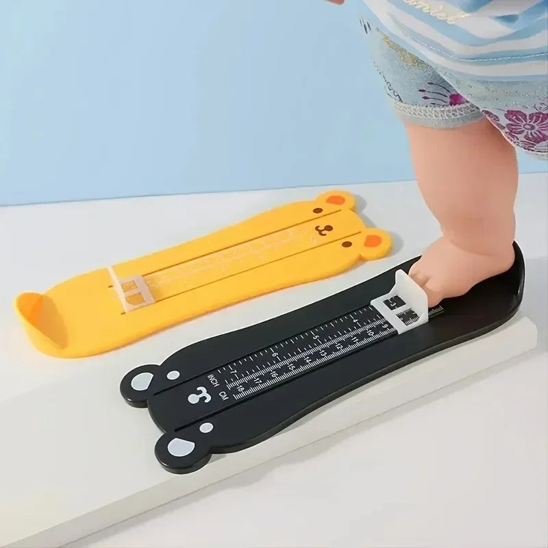 Kids Toddler Foot Measure Gauge Shoes Size Measuring Ruler Tool Baby Boy Girl Children's Foot Length Measuring Ruler Fittings