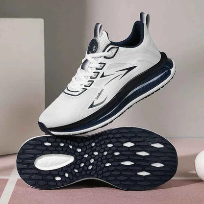 Outdoor Sneakers Couple Breathable Anti Slip Cushioning Road Running Shoes Men Jogging Sport Shoes Lightweight Mens Casual Shoes