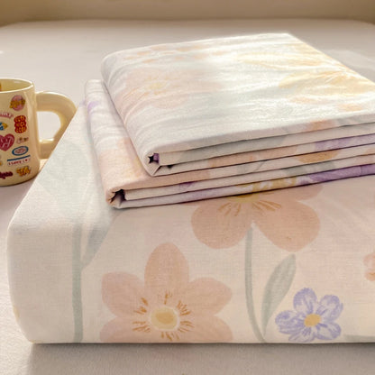 100% Cotton All-Season Flat Sheet, Wrinkle-Resistant