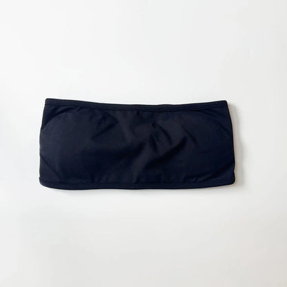 Backless Bandeau Sports Bra — Seamless Pilates & Yoga Tube Top