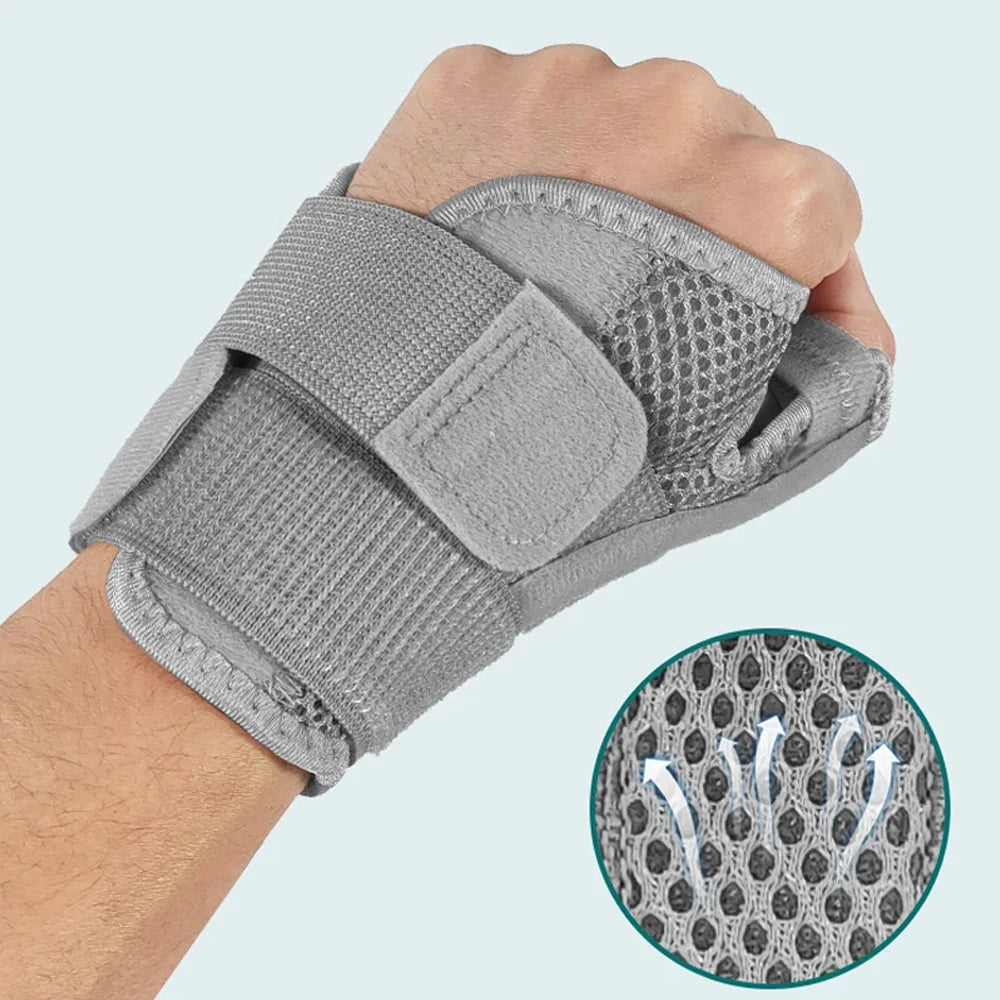 1PC Adjustable Thumb Spica Splint, Thumb Stabilizer Wrist Brace Support for Men and Women Carpal Tunnel Arthritis, Tenosynovitis