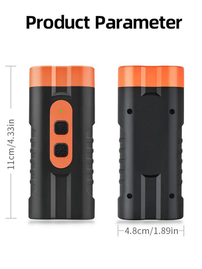 Dual-Head USB Rechargeable Ultrasonic Dog Repeller