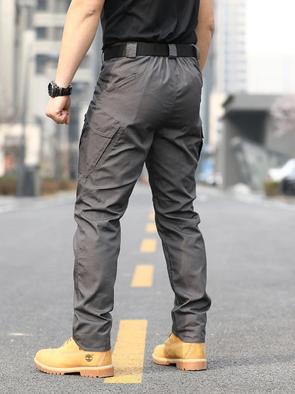 Men's Tactical Pants — Multi-Pocket Scratch-Resistant Breathable Lightweight Outdoor Pants