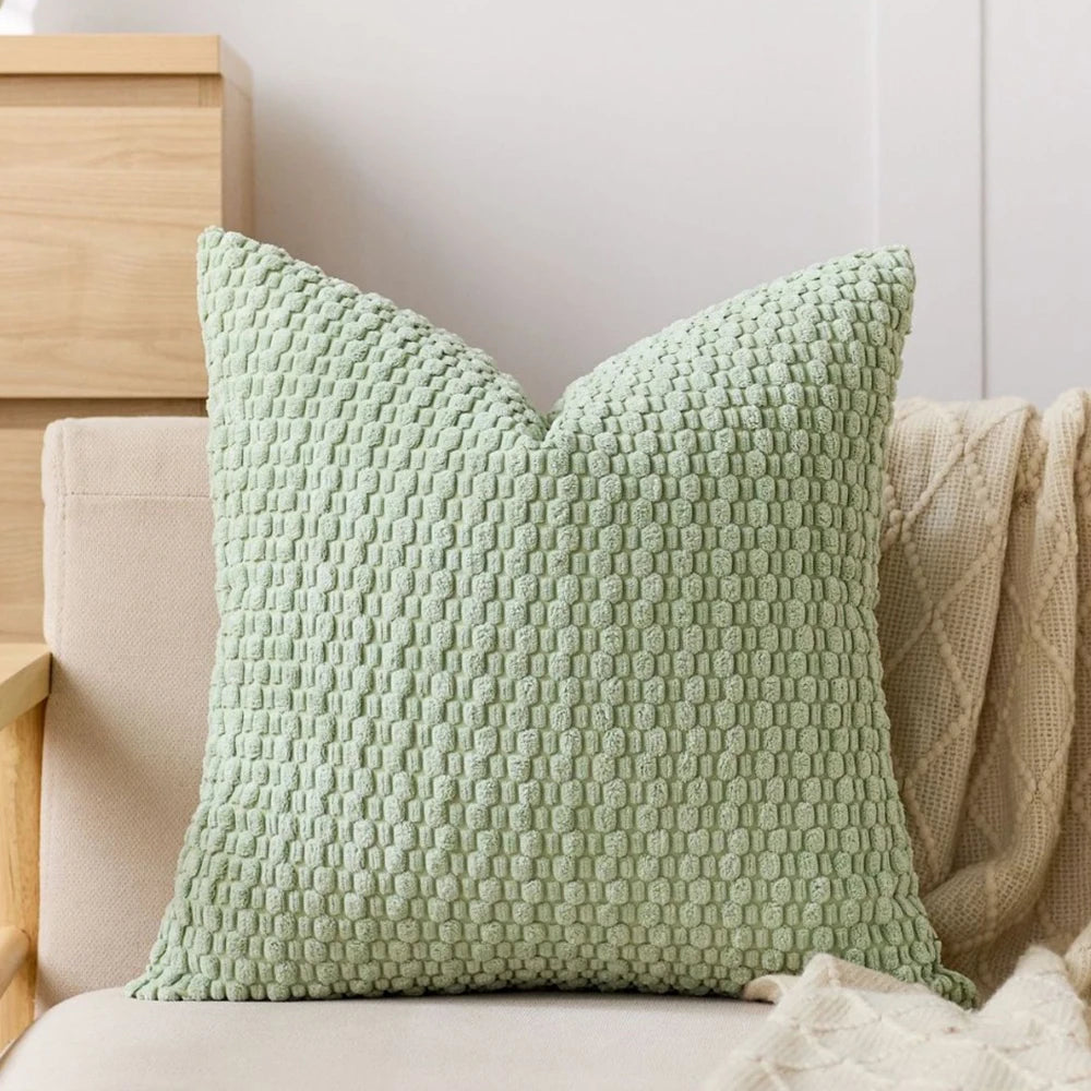Boho Striped Corduroy Cushion Cover