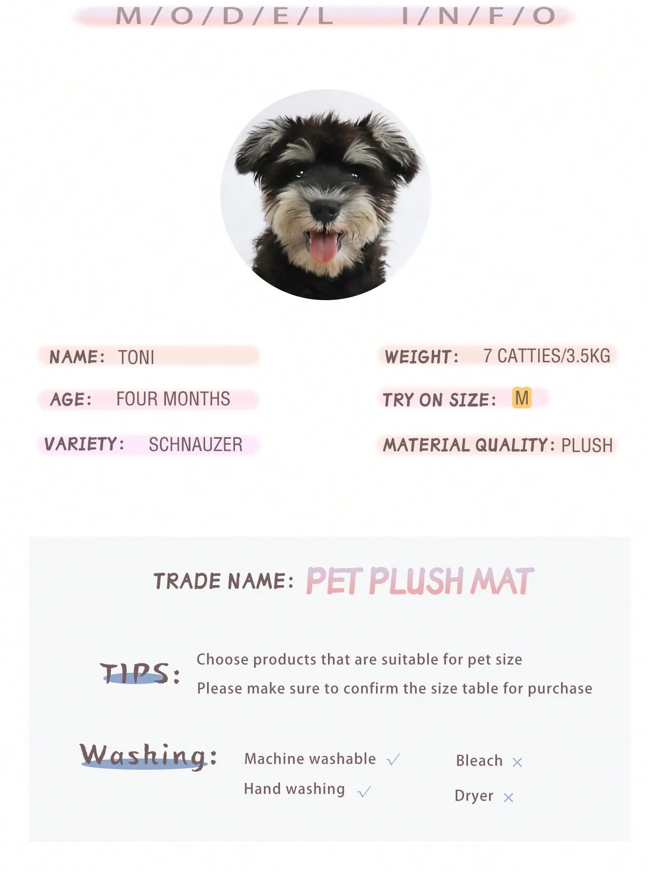 Washable Plush Pet Crate Bed — Anti-Slip Mat for Dogs & Cats, All Sizes