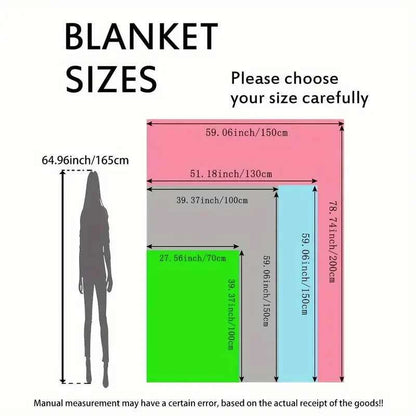 Bauhaus Eye Flannel Blanket Retro 1923 Striped Pattern Red Black Beige Color Scheme Artistic Throw For Sofa Couch Living Room