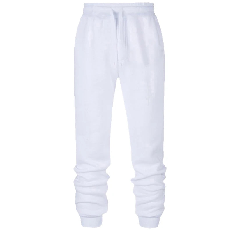 Men's Casual Sports Jogger Sweatpants — Running Workout Long Gym Trousers