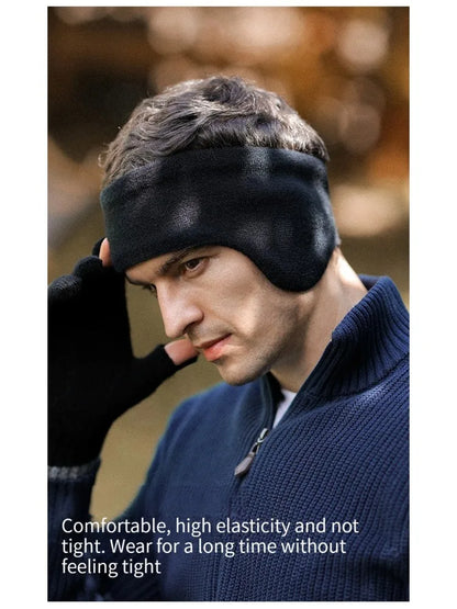 Winter Men's Padded And Thickened Ear Warmers To Prevent Cold And Wind Warm Ear Muffs