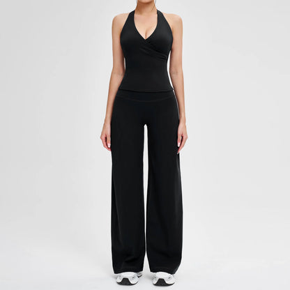 Women’s 2-Piece Yoga Tracksuit — High Waist Leggings & Sports Top