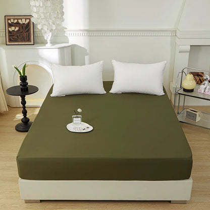 Solid Color Fitted Sheet | 30cm Elastic, Polyester