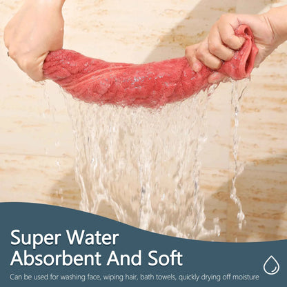 4/8/12-Piece Multi-Purpose Towels Superior Absorbency High Color Fastness Quick-Dry Kitchen, Living Room, Spa, Travel
