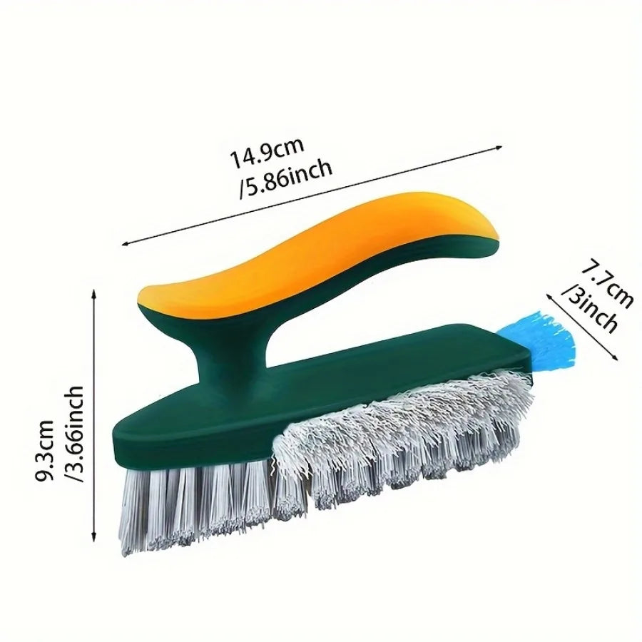 2-in-1 Handheld Cleaning Brush, No Dead Spot Design