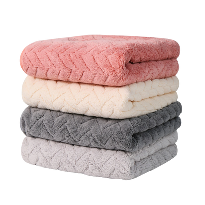 Luxury Towel Set 35x75cm Ultrafine Fiber High Absorbency Quick Dry Towels