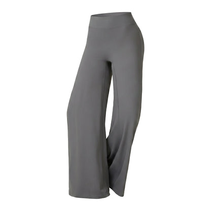 Women’s High Waist Wide Leg Yoga Pants — Tummy Control Flare Leggings
