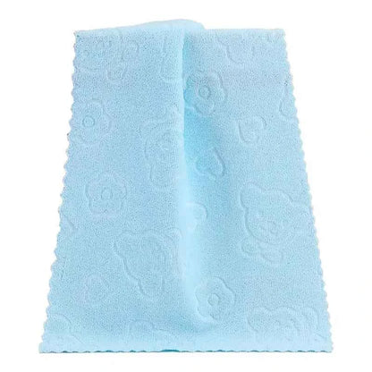 34x74cm Ultra Fine Fiber Embossed Teddy Bear Towel, Beach Towel, Absorbent and Soft Gift Towel Hand Towel  Face Towel Beach