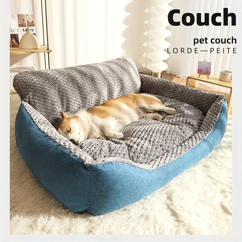 XXL Extra-Large Dog Sofa Bed — 47x37" Soft Mattress for All Seasons