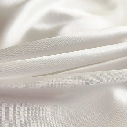 Solid Color Fashion Satin Fitted Sheet Rayon Mattress Cover with Elastic Band Bed Sheet for Bedding 140x200 160x200 180x200cm
