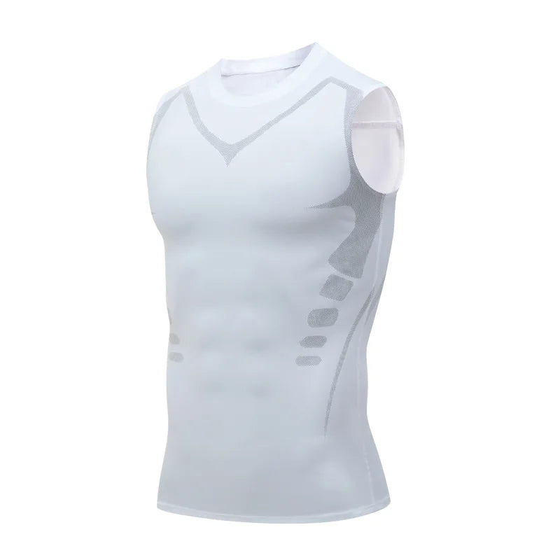 Men’s Compression Tank Top — Quick-Dry Gym Muscle Vest