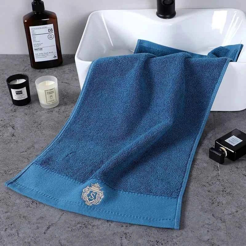 1/2/3pcs Bathroom Towels Sets Embroidered Cotton Big Bath Towels 70x140cm and 35x75cm Face Shower Daily Use Towels 수건 세트 Toallas