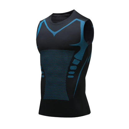 Men’s Compression Tank Top — Quick-Dry Gym Muscle Vest