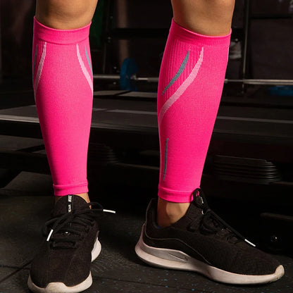 1 Pair Calf Compression Sleeves for Men & Women (20-30 MmHg), Leg Compression Sleeve Footless Compression Socks
