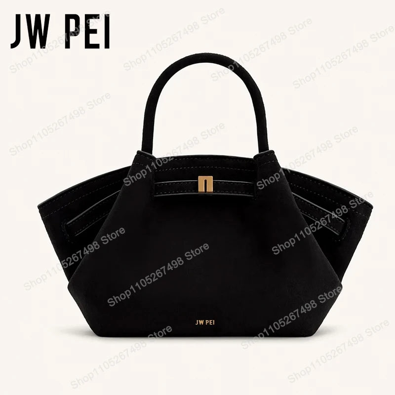 Quiet Luxury Trapeze Tote, Pebbled Vegan Leather