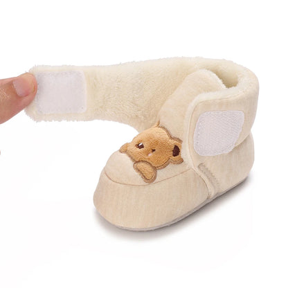Cute Cartoon Cotton First Walker Shoes