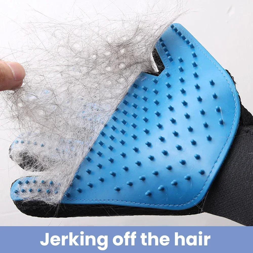Soft-Bristle Cat Grooming Glove