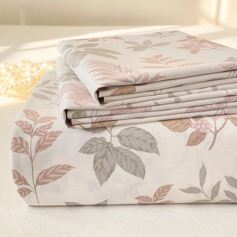 100% Cotton All-Season Flat Sheet, Wrinkle-Resistant