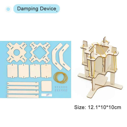 DIY Science Toys Children Educational STEM Kits Car Dinosaur Model Technologia Experimental Tool Wood Puzzle Games School Supply