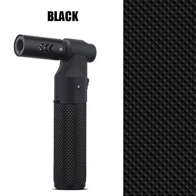 HONEST Gas Powerful Windproof Blue Flame Cigar Adjustment Spray Gun 1300° Outdoor Camping Fashion Torch Lighter Gadget