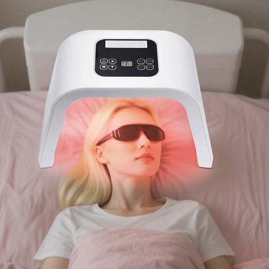 7-Color LED Face Light Therapy Machine – Salon