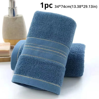 Thickened Absorbent Bath Towel, Soft Face Towel