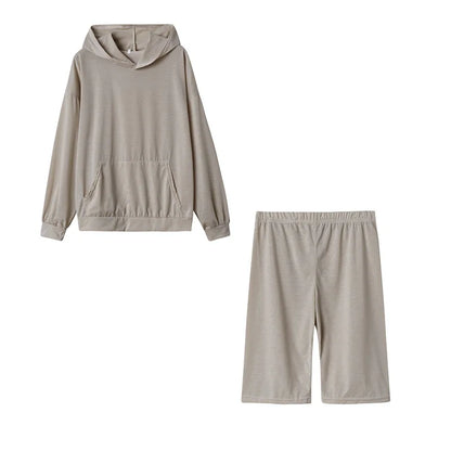 Women's Fleece Oversized Hoodie & Jogger Set — Warm 2-Piece Winter Tracksuit