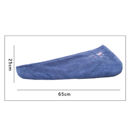 Anti-Frizz Rapid Dry Hair Towel, Microfiber