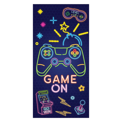 Microfiber Game Print Beach Towel | Quick-Dry Soft Lightweight Summer Towel