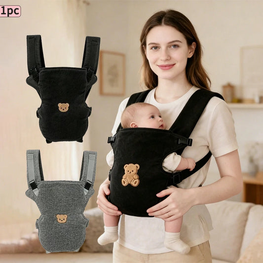 Ergonomic 4-in-1 Baby Carrier, Adjustable Straps