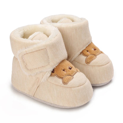 Cute Cartoon Cotton First Walker Shoes