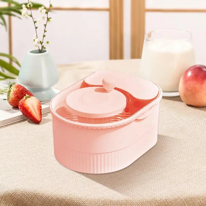 Multifunctional Vegetable Cleaner Spinner and Potato Scrubber with Lid