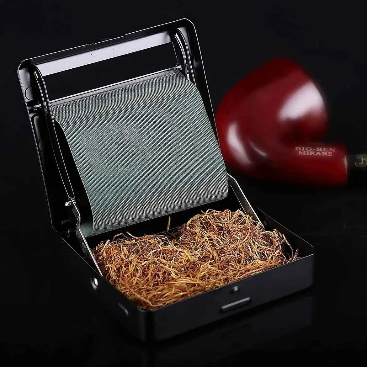 70/78/110mm Paper Rolling Machine Tobacco Box Kit Semi Automatic Cigarette Maker for Storing Lighter Smoking Pipe Accessories