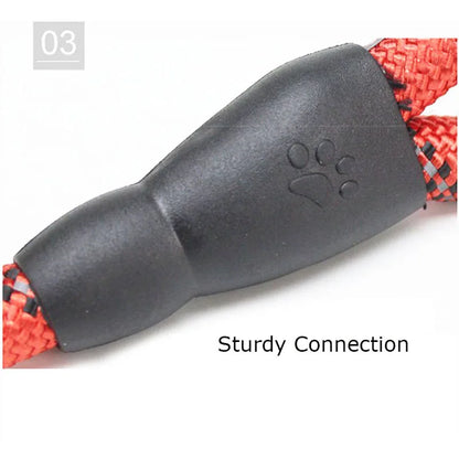 Heavy-Duty Reflective Dog Leash with Padded Handle