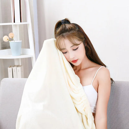 Womens Bath Towels Girls Wearable 135x80cm Fast Drying Bathing Beach Spa