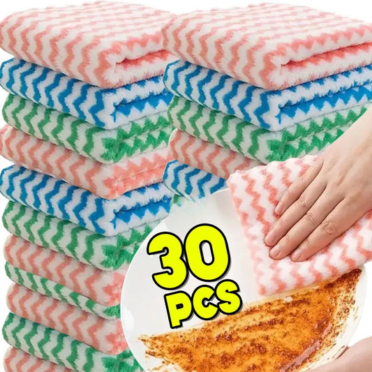 Coral Fleece Dishcloths, Super Absorbent Multi-Pack