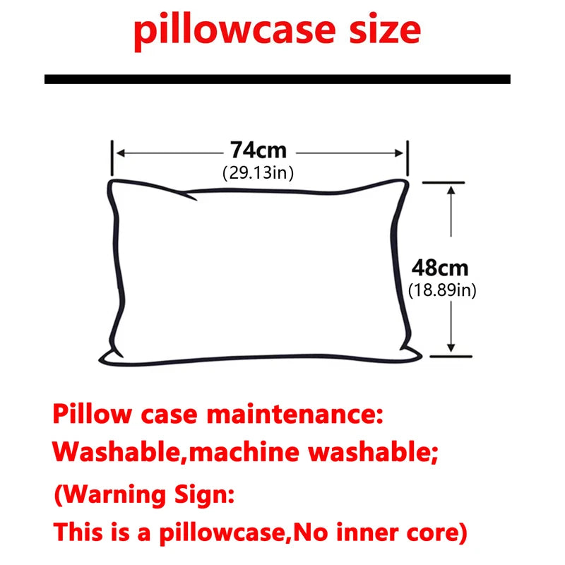 Matte Solid Black Pillowcase, Pocket Sealed