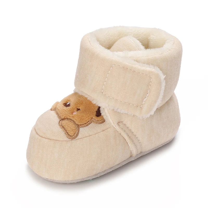 Cute Cartoon Cotton First Walker Shoes