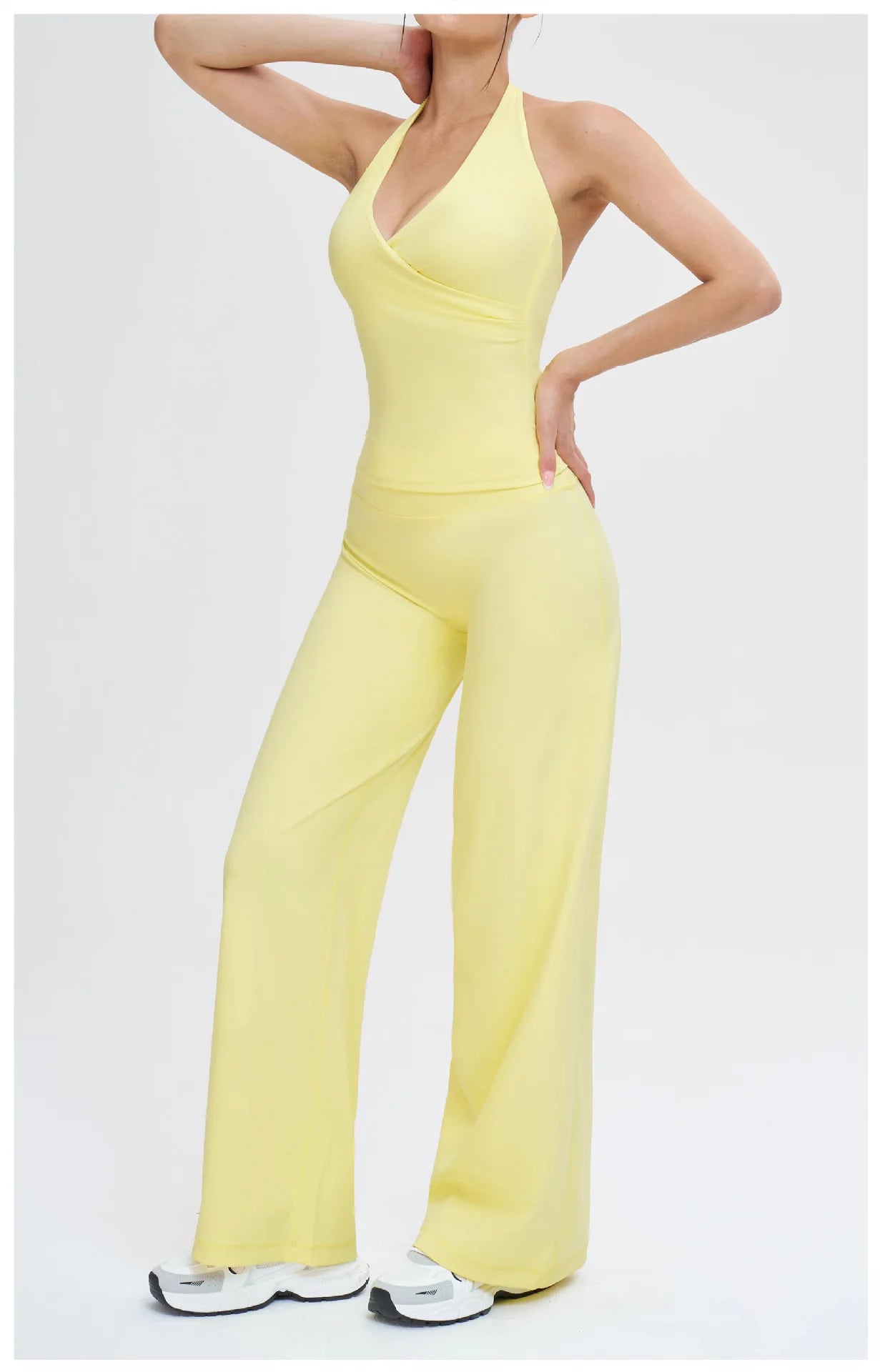Women’s 2-Piece Yoga Tracksuit — High Waist Leggings & Sports Top