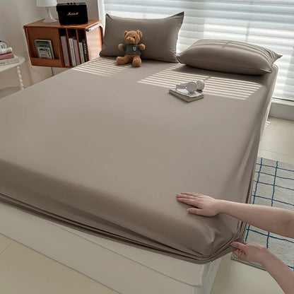Solid Color Fitted Sheet | Single to Queen