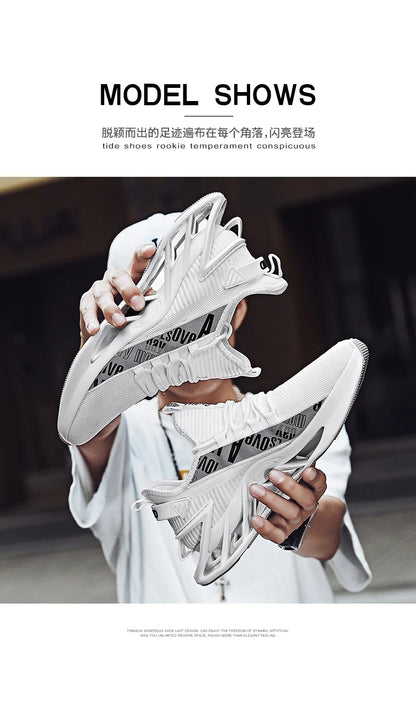 Unisex Casual Breathable Sneakers — Lightweight Fashion Running Shoes