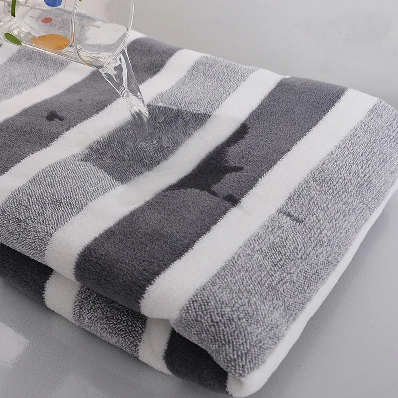 Thick Ultra Soft Bath Towel — Strong Absorption, Quick-Drying
