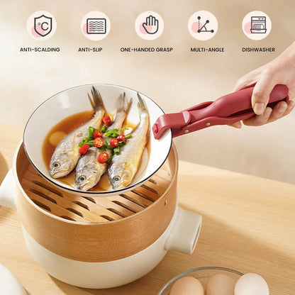 Silicone Anti-Scald Plate and Bowl Clip Lifter for Hot Dishes